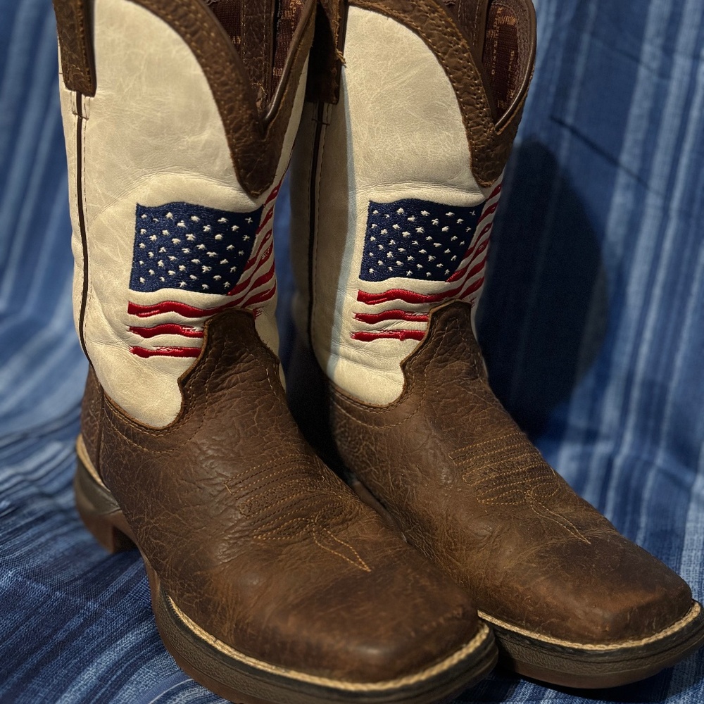 Boys USA Cowboy Boots